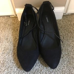 Wedge Heel Strap Shoes